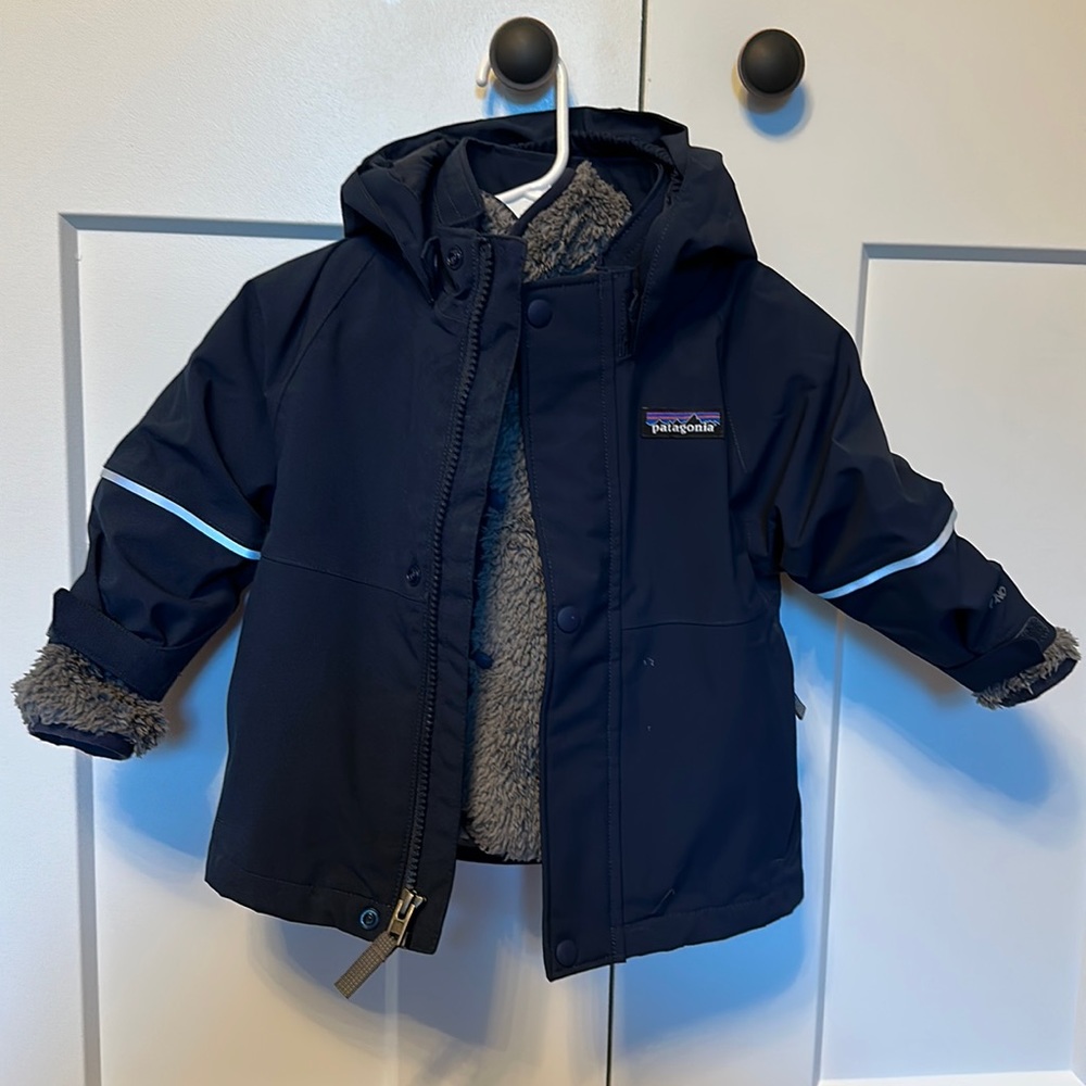 Patagonia 3 in 1 jacket 12-18 months